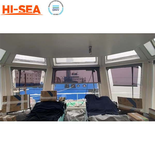 Marine Electric Sunshade Roller Blinds